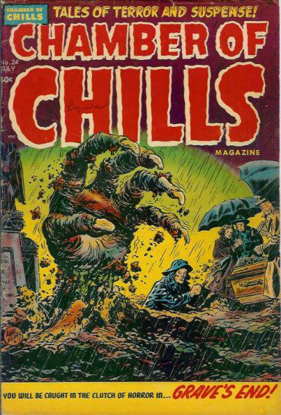 Chamber of Chills Magazine #24 (1954) Comic Books Chamber of Chills Magazine