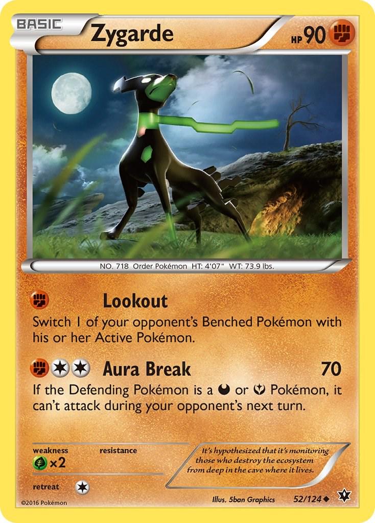 Zygarde #52 Pokemon Fates Collide