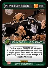 Saiyan Clothesline C53 Dragon Ball Z Premier Set