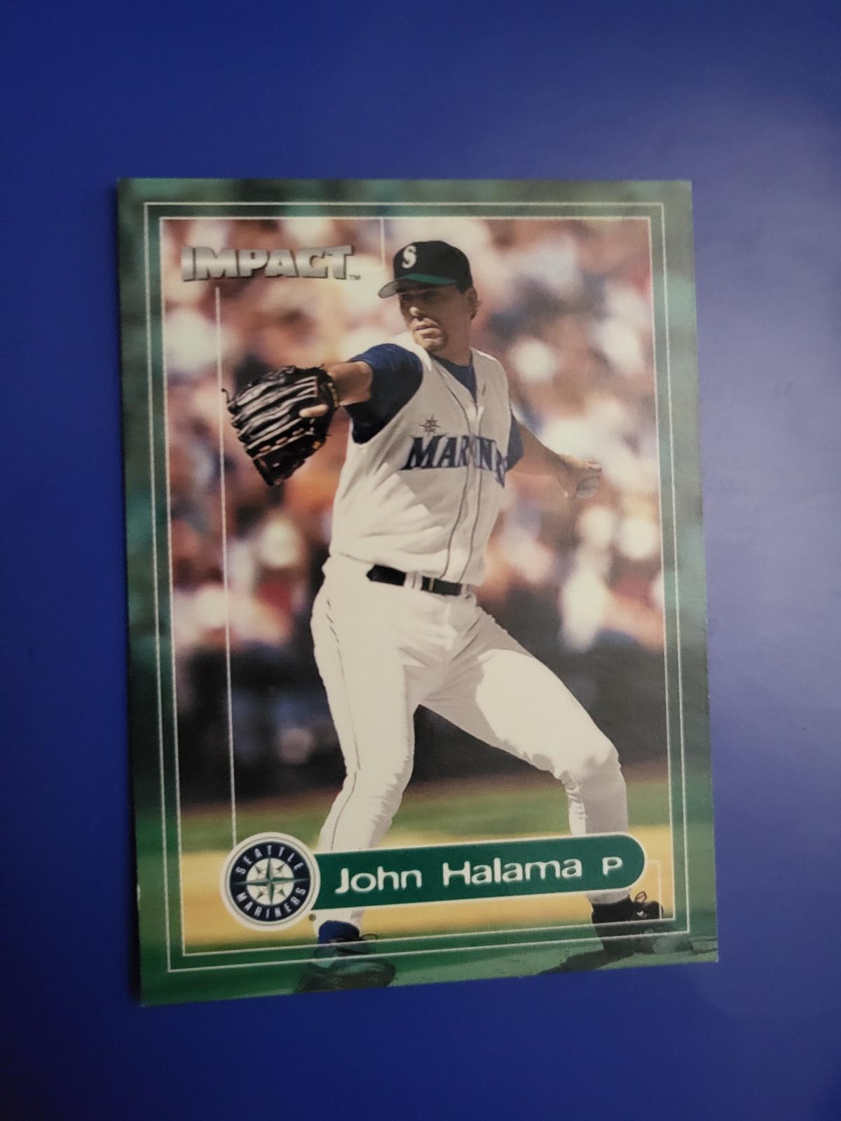John Halama #27 Baseball Cards 2000 Fleer Impact