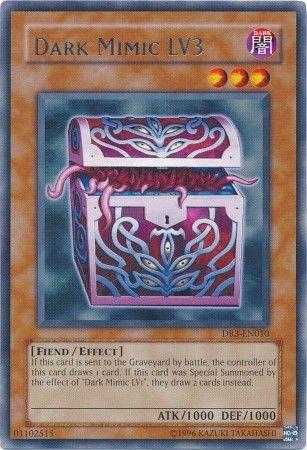 Dark Mimic LV3 DR3-EN010 YuGiOh Dark Revelation Volume 3