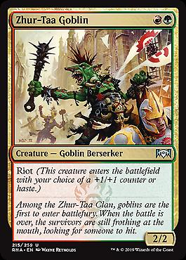 Zhur-Taa Goblin #215 Magic Ravnica Allegiance