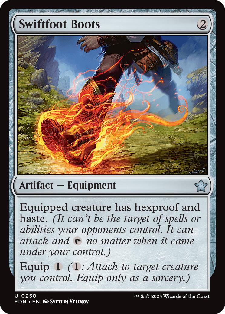 Swiftfoot Boots #258 Magic Foundations