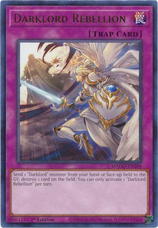 Darklord Rebellion MAGO-EN109 YuGiOh Maximum Gold