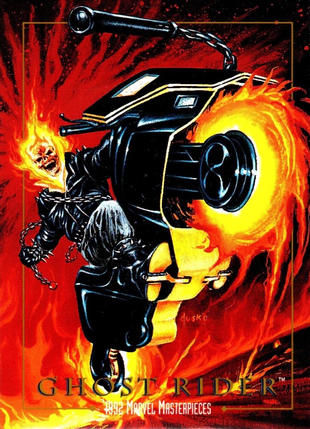 Ghost Rider #37 Marvel 1992 Masterpieces