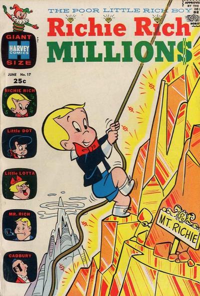 Richie Rich Millions #17 (1966) Comic Books Richie Rich Millions