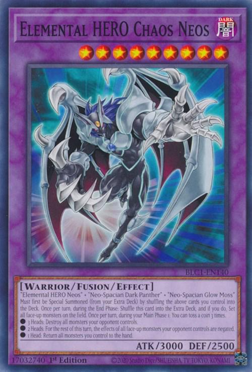 Elemental HERO Chaos Neos BLC1-EN140 YuGiOh Battles of Legend: Chapter 1