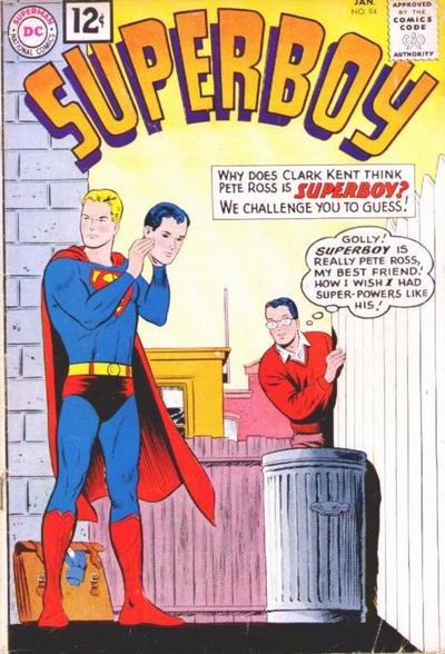 Superboy #94 (1962) Comic Books Superboy