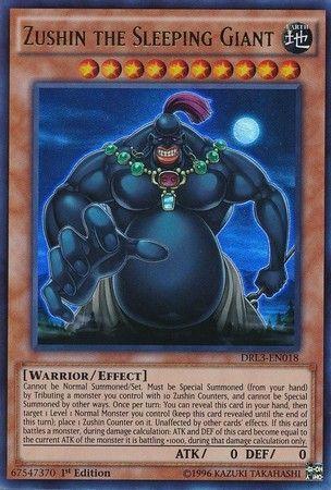 Zushin the Sleeping Giant DRL3-EN018 YuGiOh Dragons of Legend Unleashed
