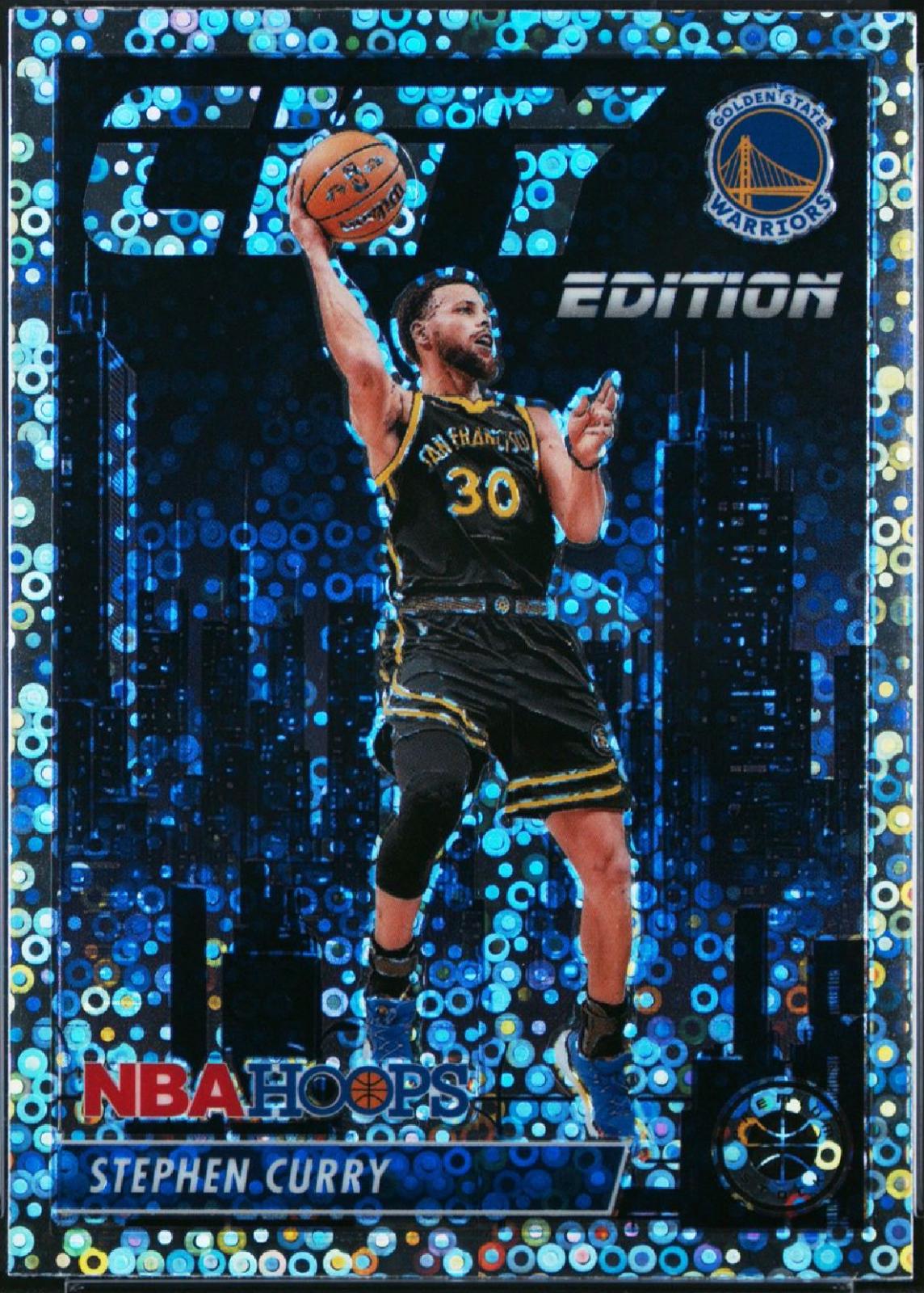 Stephen Curry #30 2023 Panini Hoops Premium Stock City Edition Basketball
