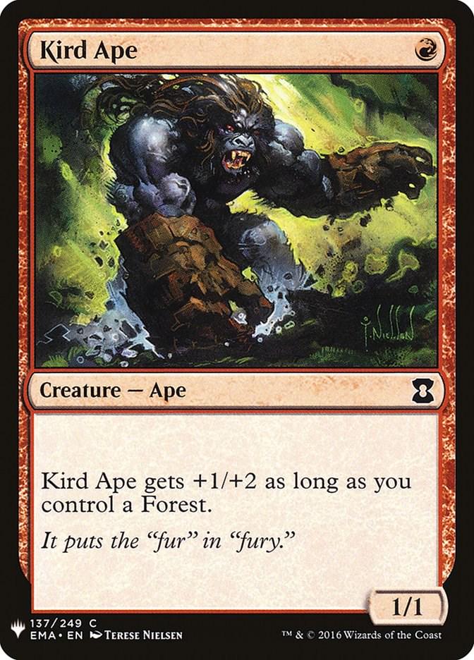 Kird Ape #137 Magic The List Reprints