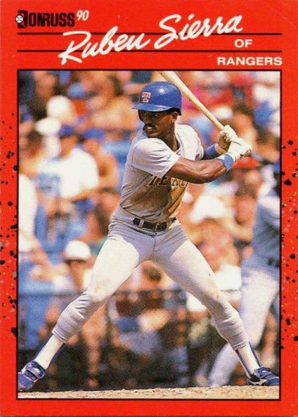 Ruben Sierra (1990 Donruss)