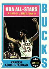 Kareem Abdul Jabbar #1 Prices | 1974 Topps | Basketball Cards