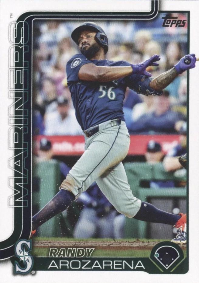 Randy Arozarena #111 Baseball Cards 2025 Topps