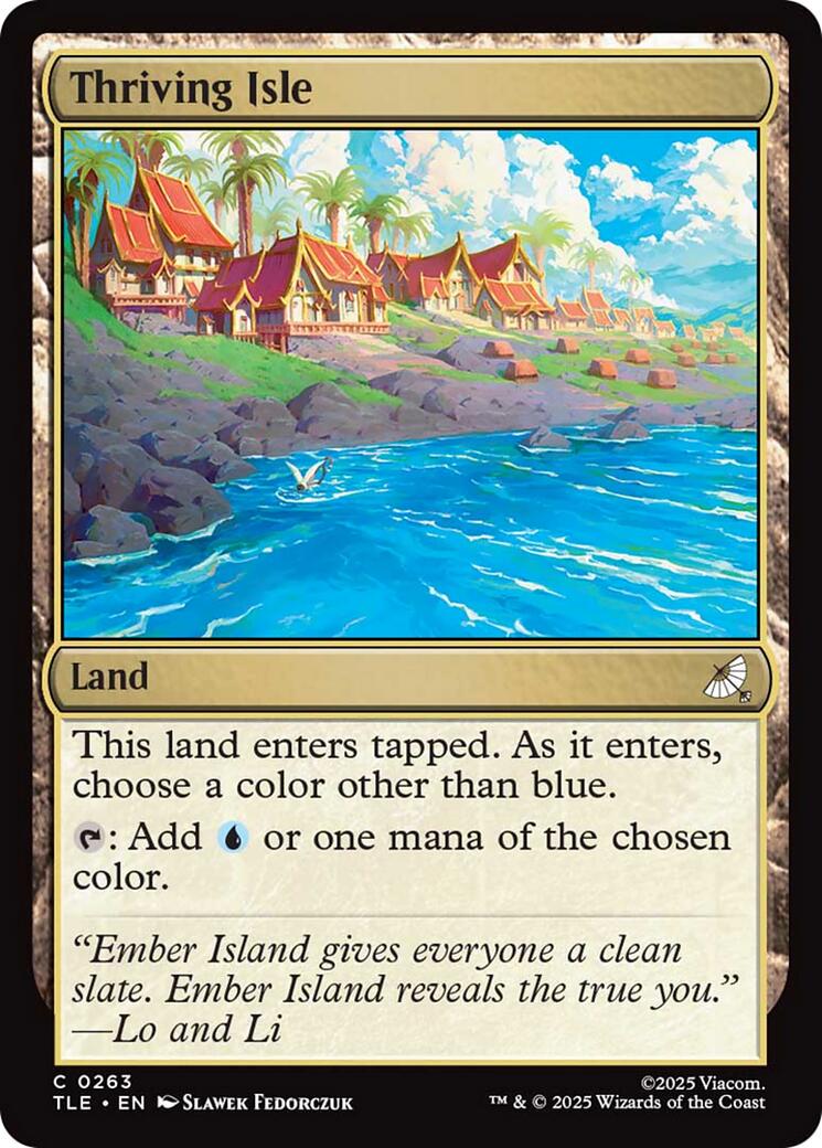 Thriving Isle (Magic Avatar: The Last Airbender Eternal)