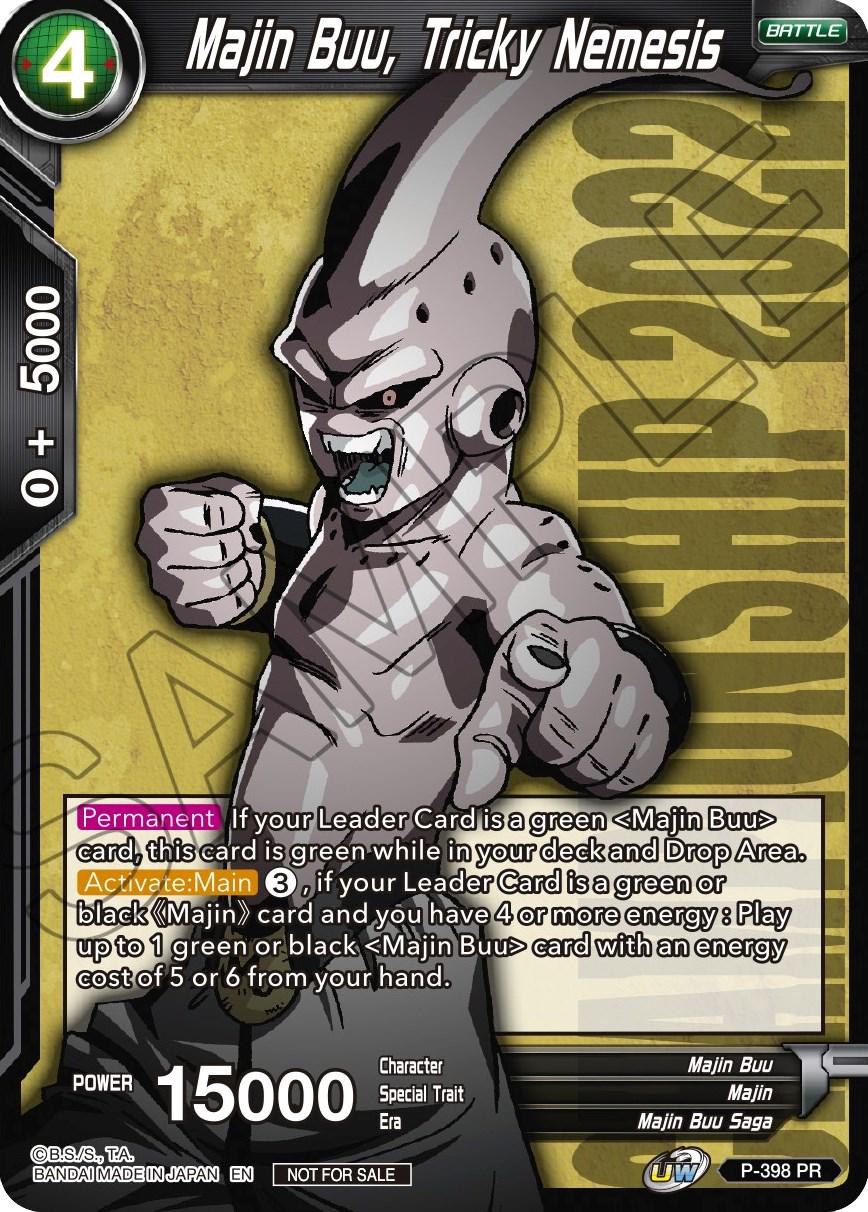 Majin Buu, Tricky Nemesis P-398 Dragon Ball Fusion World Promos