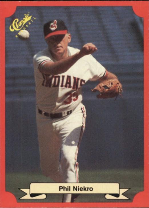 Phil Niekro #198 1988 Classic Travel Update I Baseball