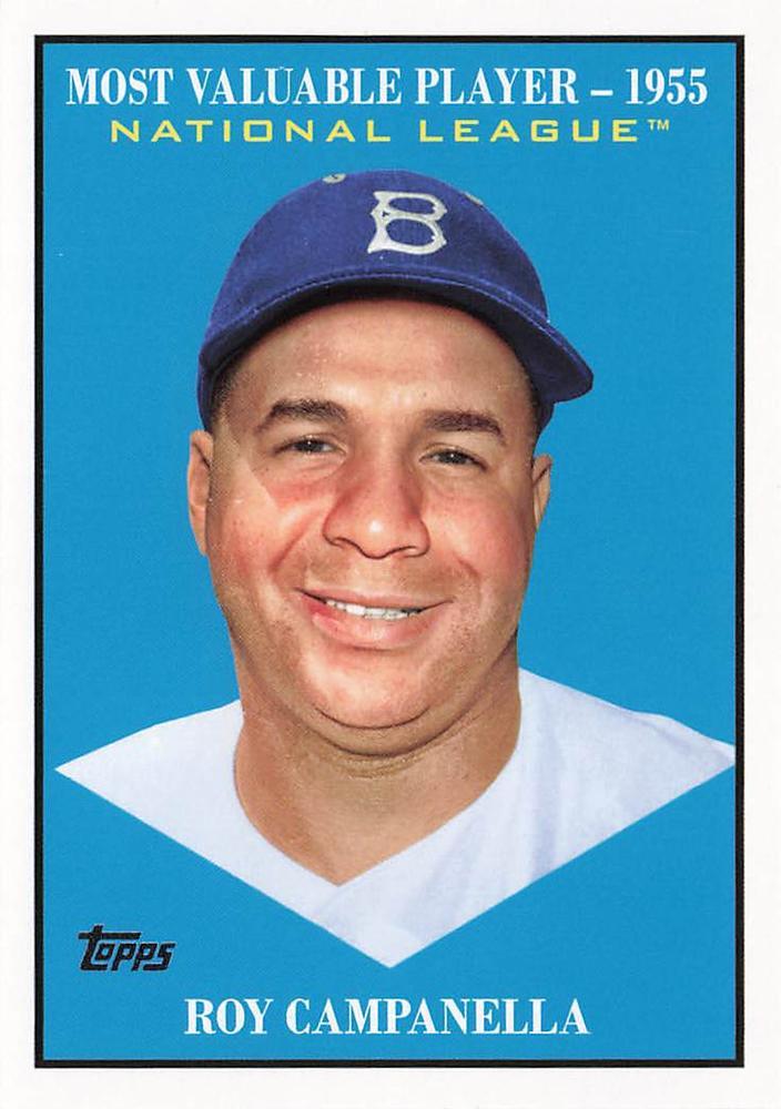 2025 Topps Update Most Valuable Roy Campanella #MV-38 card