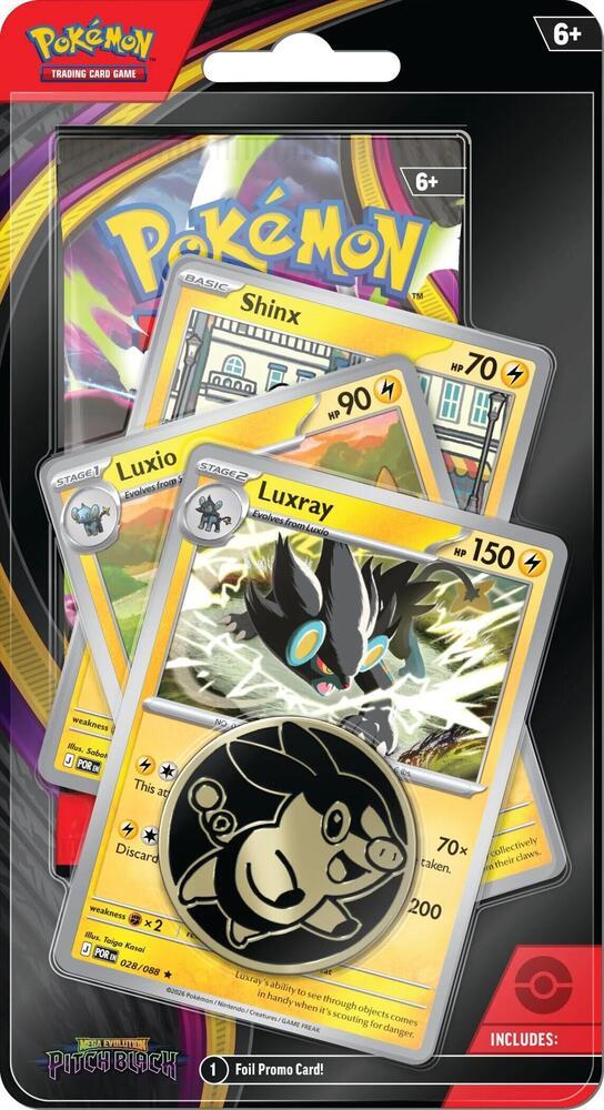 Premium Checklane Blister: Luxray from Pokemon Pitch Black