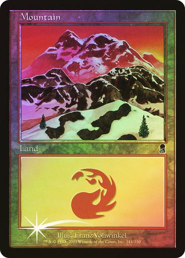 Mountain [Foil] #344 Prices | Magic Odyssey | Magic Cards