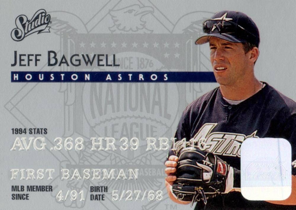 Jeff Bagwell #2 Baseball Cards 1995 Studio