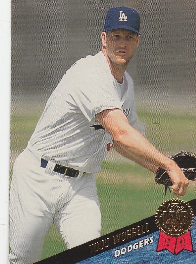 Todd Worrell #429 Baseball Cards 1993 Leaf