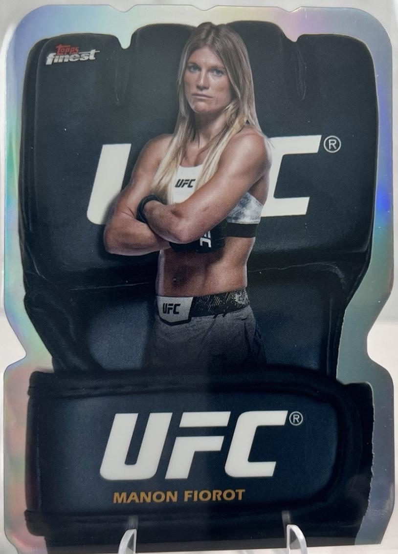 Manon Fiorot #FGD-23 Ufc Cards 2024 Topps Finest UFC Fight Glove Die-Cut