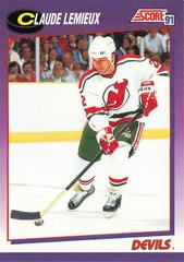 Claude Lemieux #22 Hockey Cards 1991 Score American Prices