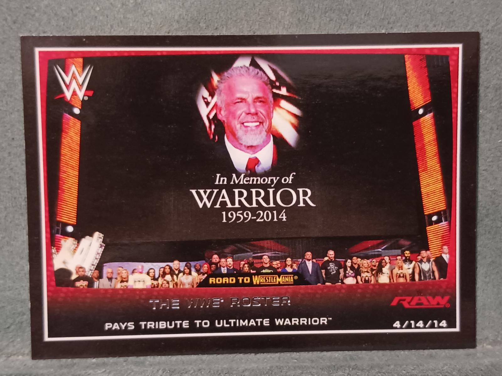 The WWE Roster #5 Wrestling Cards 2015 Topps WWE Road to Wrestlemania