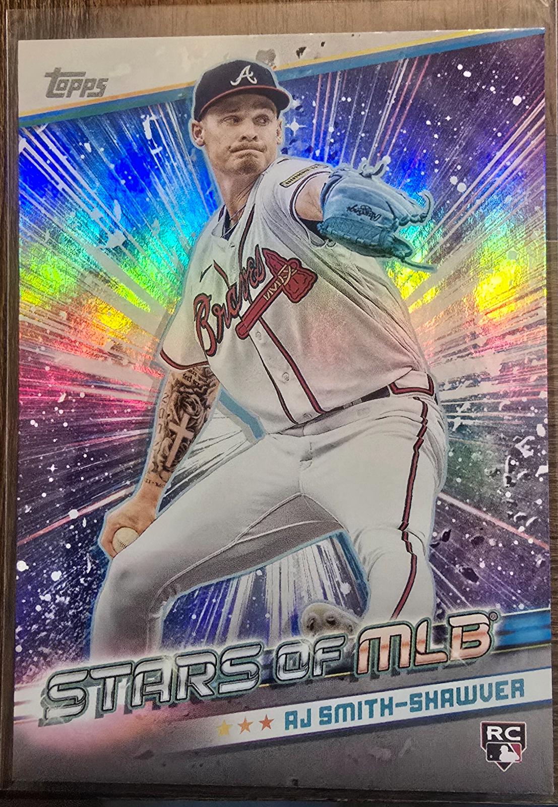 AJ Smith-Shawver #SMLB-75 Baseball Cards 2024 Topps Stars of MLB