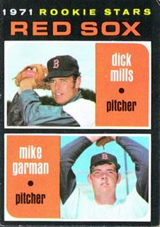 Red Sox 1971 Rookie Stars