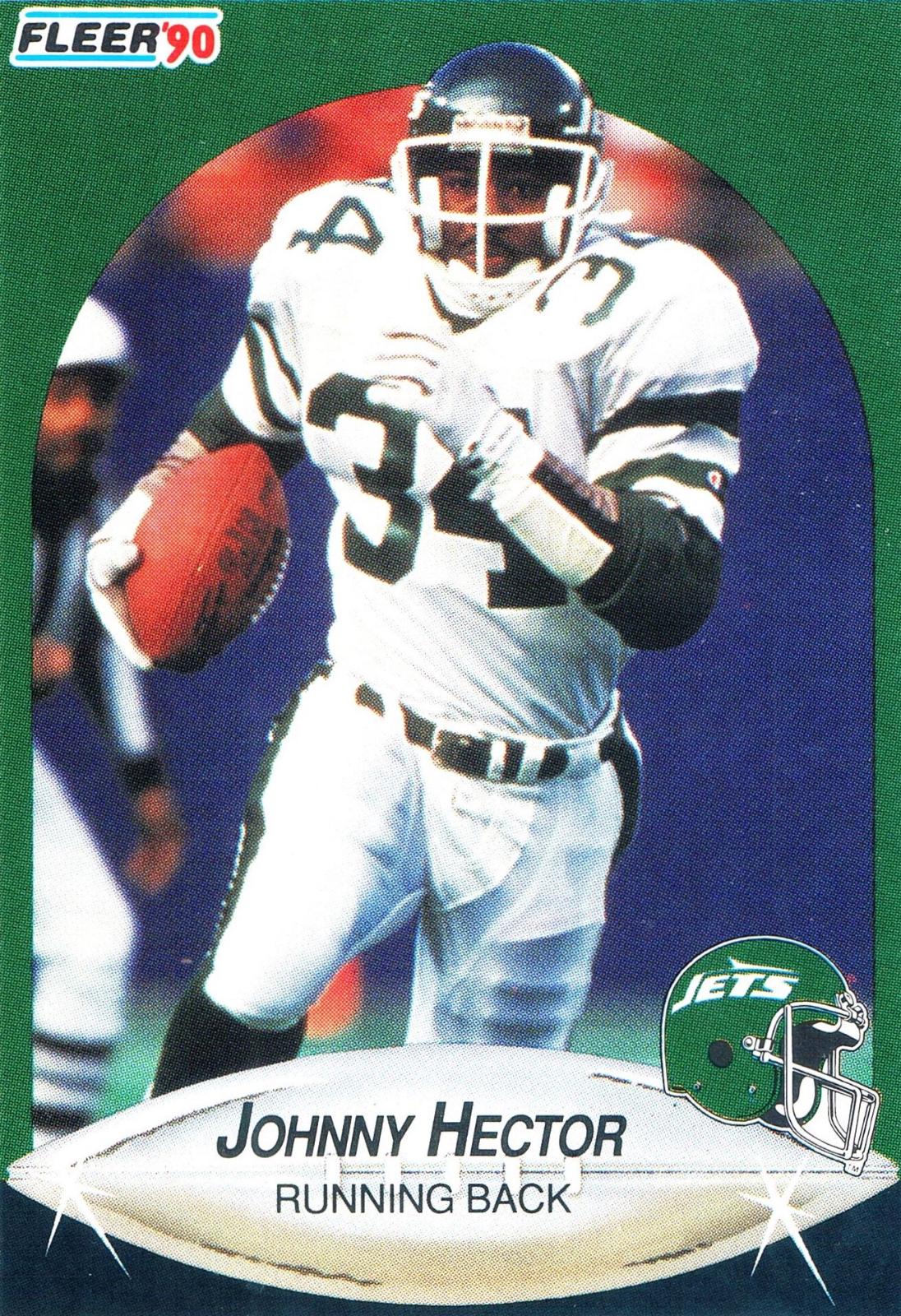 Johnny Hector #362 1990 Fleer Football