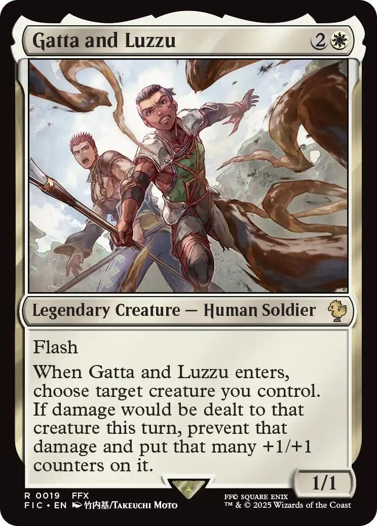 Tap to enlarge Gatta and Luzzu, Magic Final Fantasy Commander