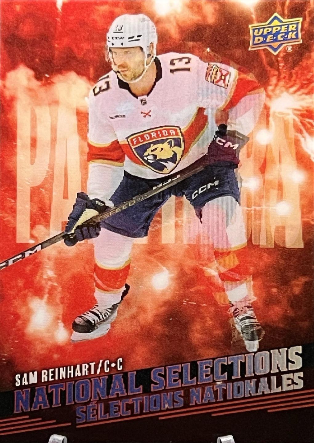 2025 Upper Deck Tim Hortons National Selections Sam Reinhart #NS-9 card