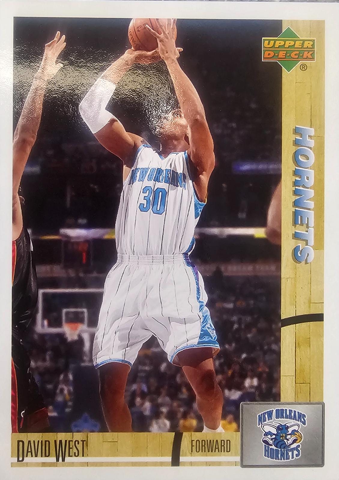 David West #103 Basketball Cards 2008 Upper Deck Lineage