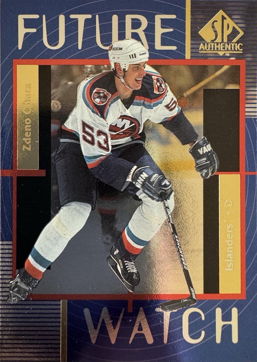 Zdeno Chara #186 Hockey Cards 1997 SP Authentic