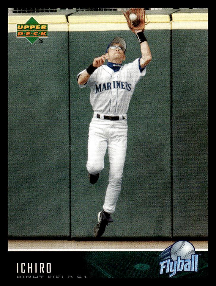 Ichiro Suzuki #32 Baseball Cards 2005 Upper Deck Flyball