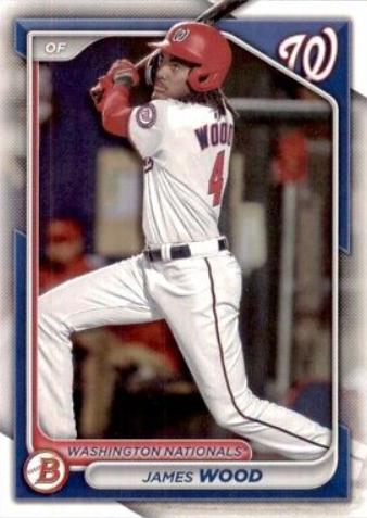 James Wood #BP-91 Baseball Cards 2024 Bowman Prospects