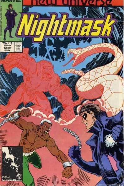 Nightmask #12 (1987) Comic Books Nightmask