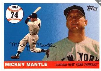 Mickey Mantle #74 2006 Topps Mantle Home Run History Baseball
