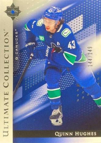 Quinn Hughes #17 2024 Ultimate Collection Hockey