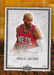 Vince Carter #58 Basketball Cards 2007 Upper Deck Artifacts Prices