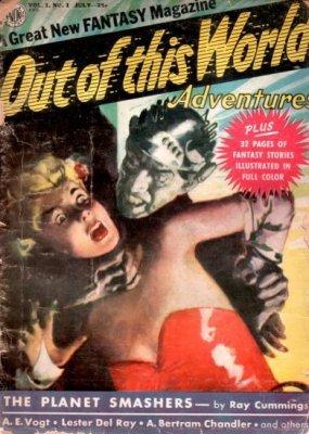Out Of This World Adventures #1 (1950) Comic Books Out of this World Adventures