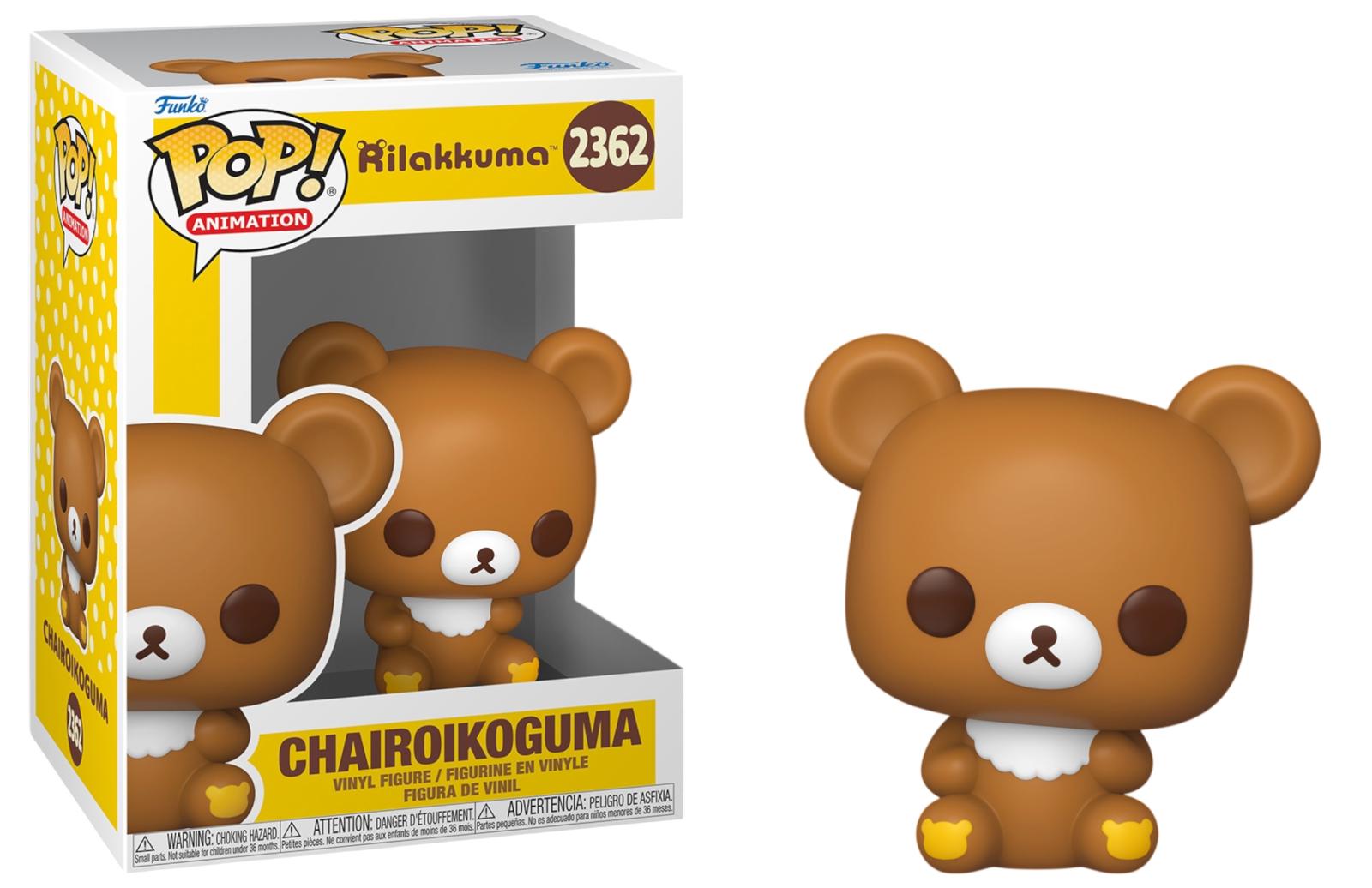 Chairoikoguma #2362 Rilakkuma Funko Pop box and figure