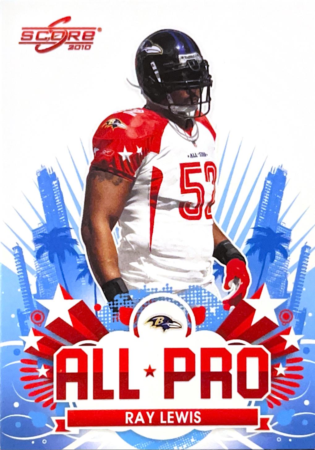 Ray Lewis #13 Football Cards 2010 Panini Score All Pro