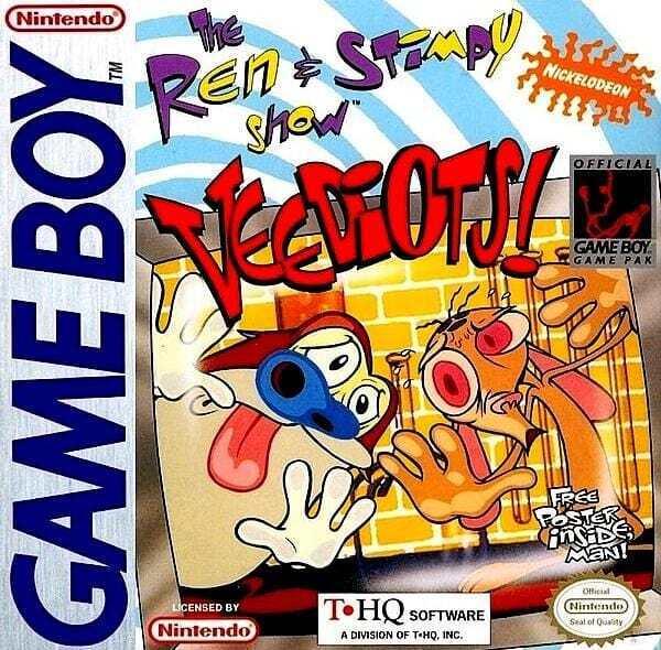 The Ren & Stimpy Show Veediots GameBoy