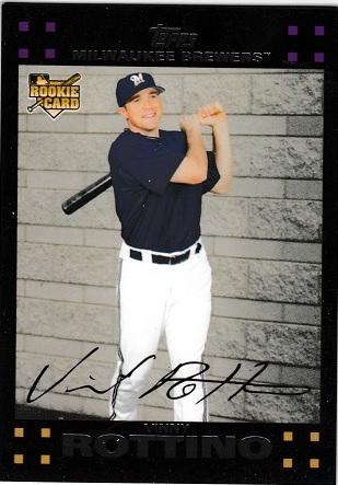 Vinny Rottino #261 Baseball Cards 2007 Topps