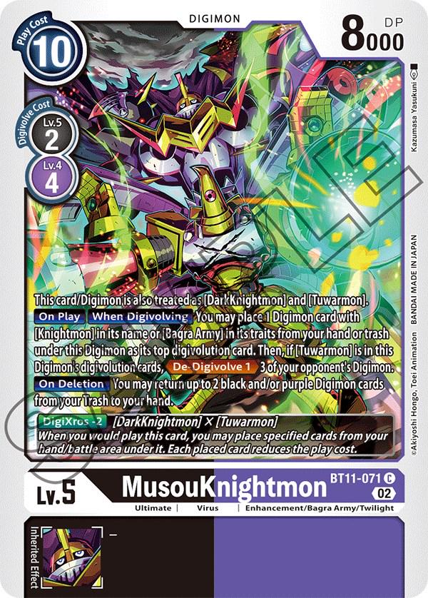 MusouKnightmon front
