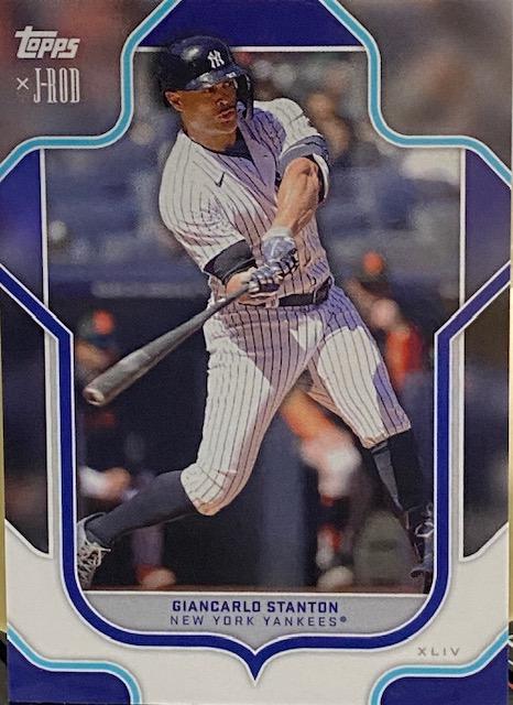 Giancarlo Stanton #53 2023 Topps X Julio Rodriguez Baseball