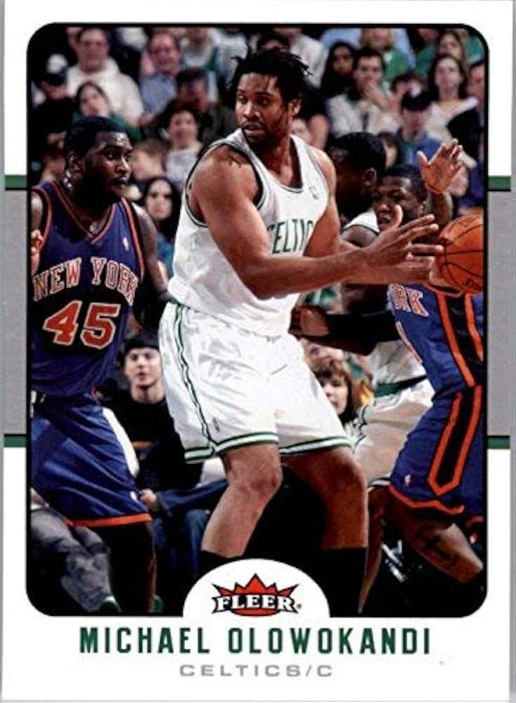 Michael Olowokandi #11 Basketball Cards 2006 Fleer